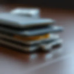 A close-up of a hardware wallet showcasing its sleek design.