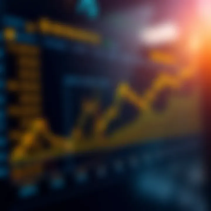 Market Trends on Binance Chart illustrating market trends and trading volume on Binance