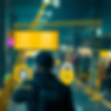 Security Measures in Binance Brokerage Infographic displaying security measures employed by Binance brokerage