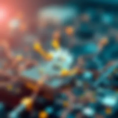 Blockchain Technology Blockchain technology visual representation