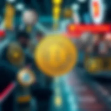 Purchasing Platforms Overview Illustration of various purchasing platforms for Deutsche Coin