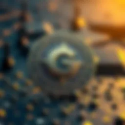 Visual representation of Gari Coin's blockchain technology