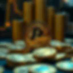 Visual representation of collateralized crypto loans