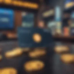 Digital wallet interface showcasing cryptocurrency balance