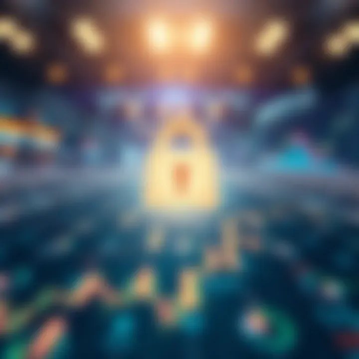 Enhanced Security in Financial Transactions Conceptual representation of enhanced security in trading