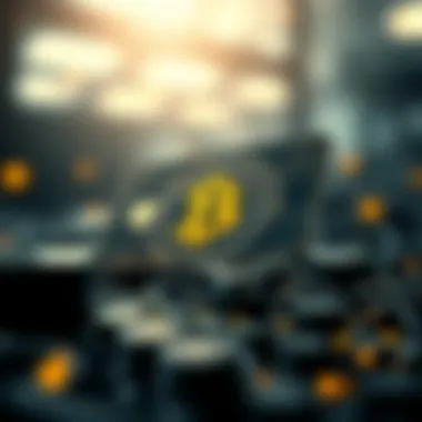 The Future of Payment Systems Graphic representation of the future of payment systems with blockchain