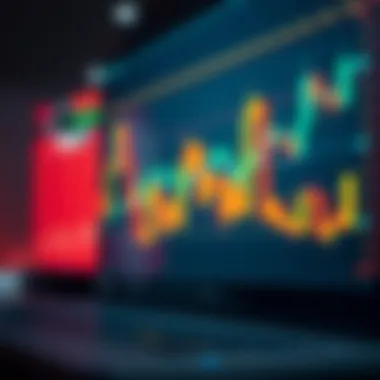 Market Trends Through Candlestick Analysis Visualization of market trends derived from candlestick analysis