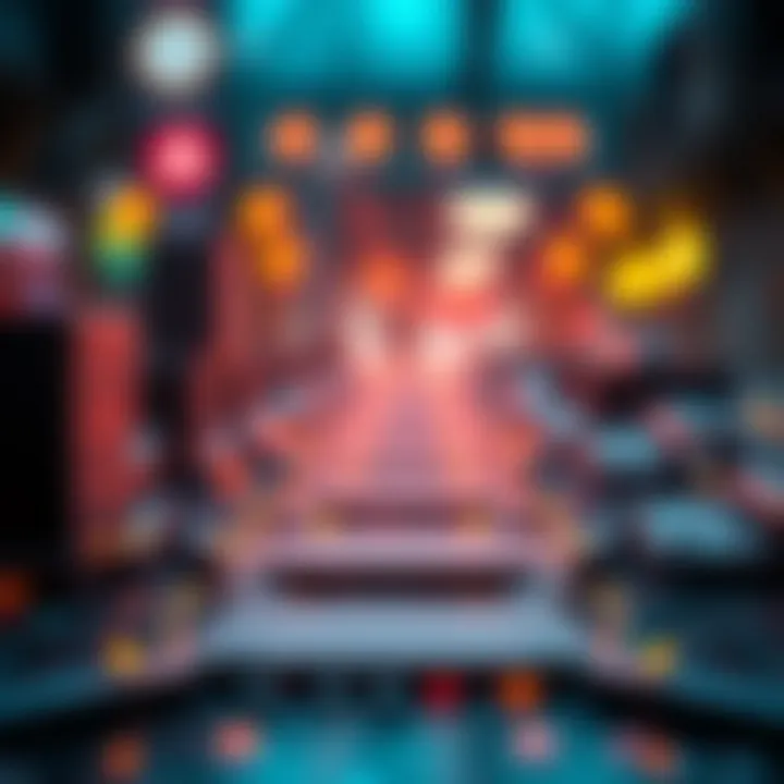 The Blockchain Backbone of NFTs Illustration of blockchain technology supporting NFTs