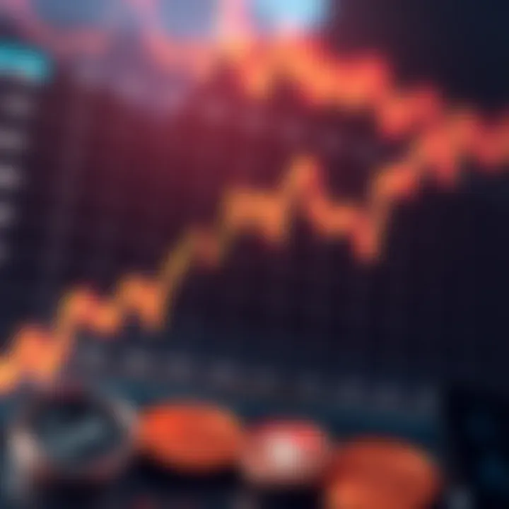 Market Volatility in Cryptocurrency Trading Chart demonstrating market volatility in cryptocurrency