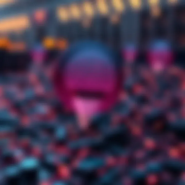 Decentralization in Blockchain Technology Illustration of decentralization in blockchain technology