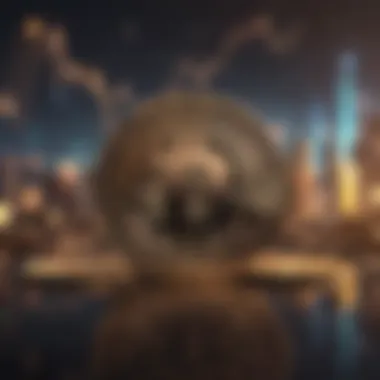 Fluctuations in Crypto Market Cap Visual representation of crypto market cap fluctuations