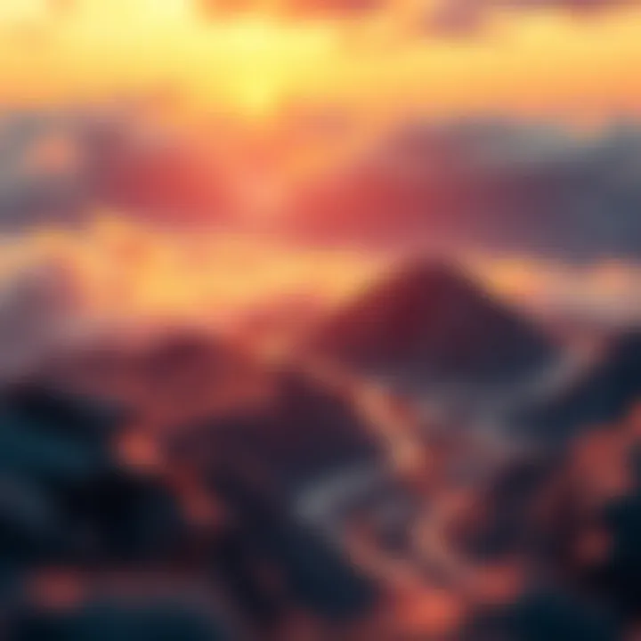 The Future of Digital Currency: A Glimpse Ahead An illustration of futuristic digital currency landscape