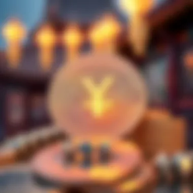 Yuan Cryptocurrency: A New Era in Digital Finance Conceptual illustration of the yuan cryptocurrency symbolizing digital finance evolution