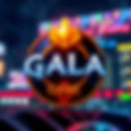 Gala Games logo showcasing the fusion of gaming and blockchain technology