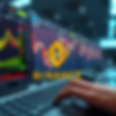 Overview of Binance US trading interface