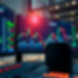 An overview of KuCoin trading interface showcasing various cryptocurrencies.