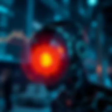 AI Revolutionizing Investment Strategies Conceptual image depicting artificial intelligence in finance