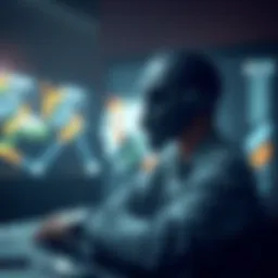 Conceptual representation of NFTs in digital art