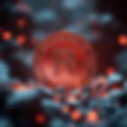 Visual representation of Rockit Coin's blockchain technology.