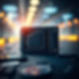 A sleek hardware wallet showcasing its design and features