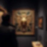 Damian Hirst's NFT Showcase Damian Hirst showcasing his NFT artwork