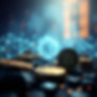 Impact of Blockchain Technology Conceptual image of blockchain technology impact