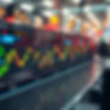 Illustration of Coinbase trading volume trends