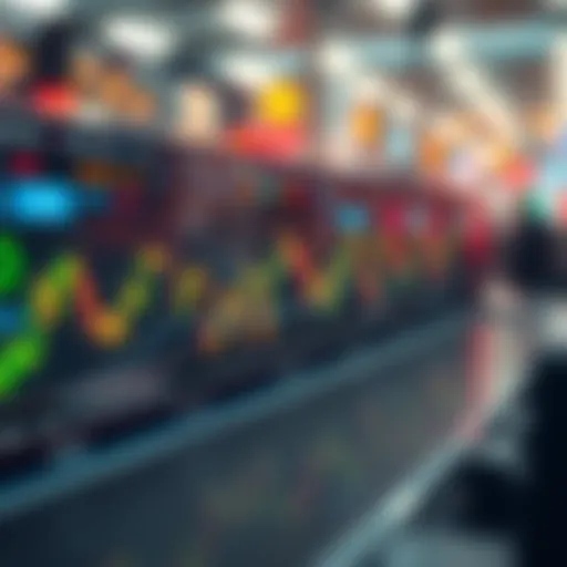 Illustration of Coinbase trading volume trends