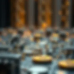 Conceptual representation of blockchain technology