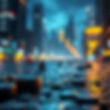 Future of Finance in a Decentralized Landscape Conceptual image depicting the future of finance in a decentralized world