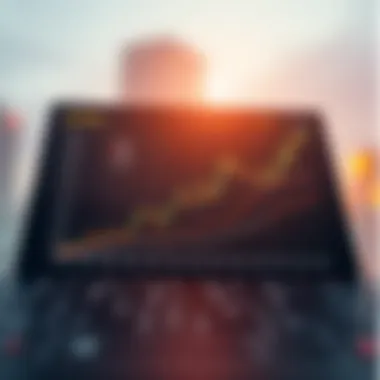 Market Trends in DeFi Tokens Graph illustrating market trends and growth of DeFi tokens