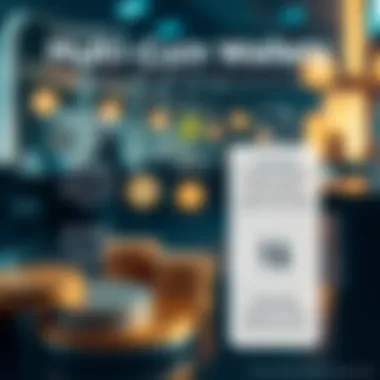 Benefits of Multi-Coin Wallets Infographic depicting the benefits of multi-coin wallets