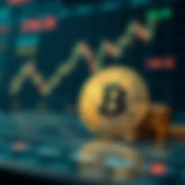 Impact of Market Fluctuations on Bitcoin Chart depicting market fluctuations and their effects on Bitcoin valuation