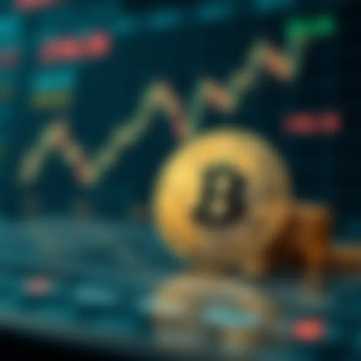 Impact of Market Fluctuations on Bitcoin Chart depicting market fluctuations and their effects on Bitcoin valuation