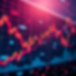 Market fluctuations represented through dynamic graphs