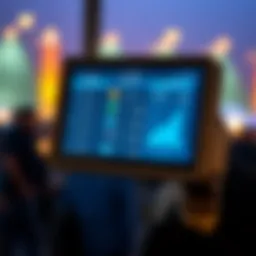 Digital representation of a crypto wallet interface