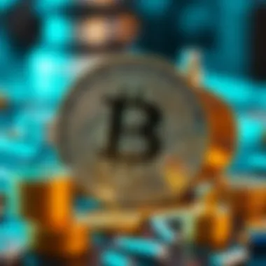 Technological Influence on the Ruble Visual representation of digital currency technologies influencing the ruble