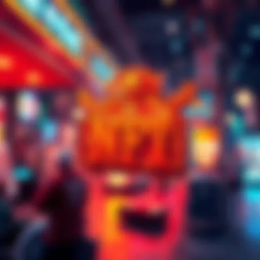 Vibrant NFT Designs Digital artwork showcasing vibrant NFT designs